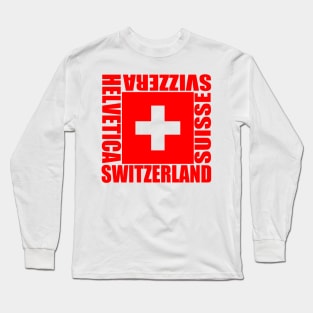 SWITZERLAND Long Sleeve T-Shirt